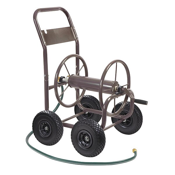 Liberty Garden Garden Hose Reel, Cart, 6 in, Steel - 840-2