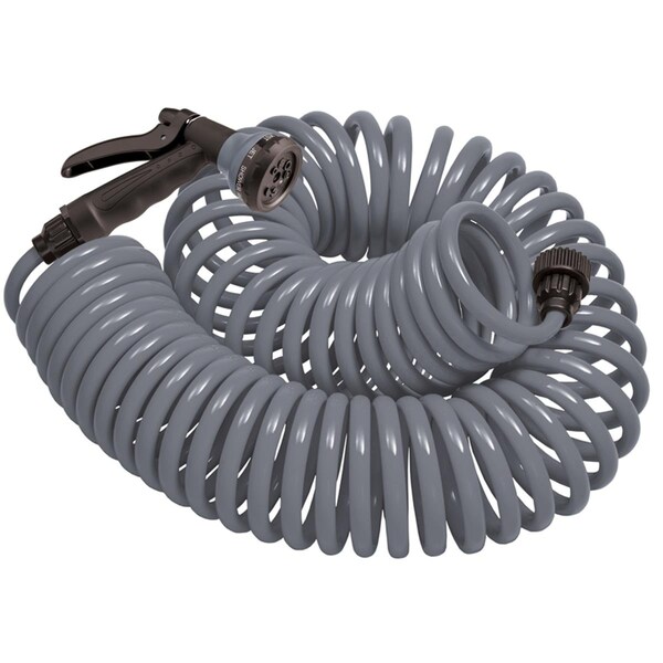 Orbit 0.375 in. x 50 ft. Gray Garden Hose Combo - 7015334