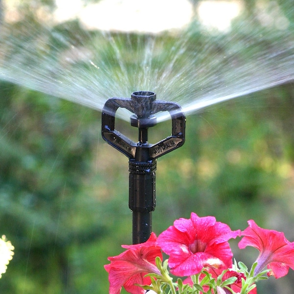 Thrifco Plumbing Rotor Max Midi Sprinklers 1/2 inch Red 20 PSI 1.5 GPM 39' Diame - 9421420