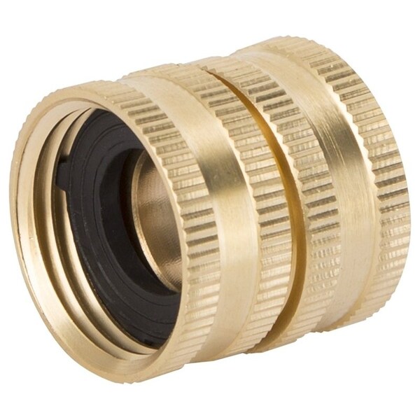 Landscapers Select Swivel Hose Connector, 3/4 x 3/4 in, FNH x FNH, Brass - GHADTRS-10