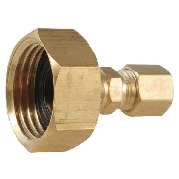 Zoro Select Female Adapter, Low Lead Brass, 500 psi - 707422-1204