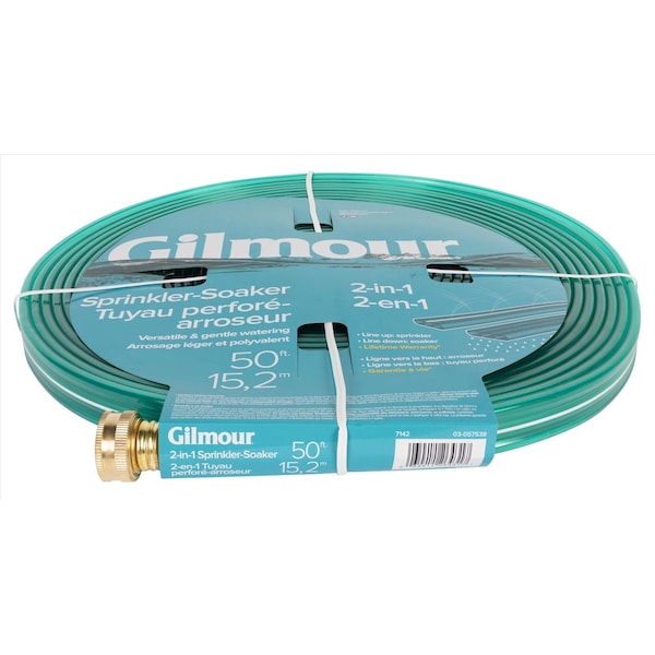 Gilmour Gilmour 5/8 in. D X 50 ft. L Sprinkler/Soaker Hose - 871421-1002
