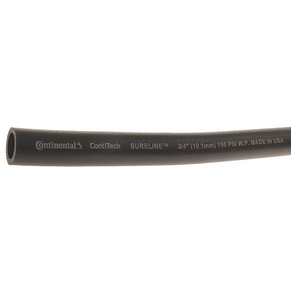Continental Garden Hose, 3/4" ID x 100 ft., Black - CWH075-100-G