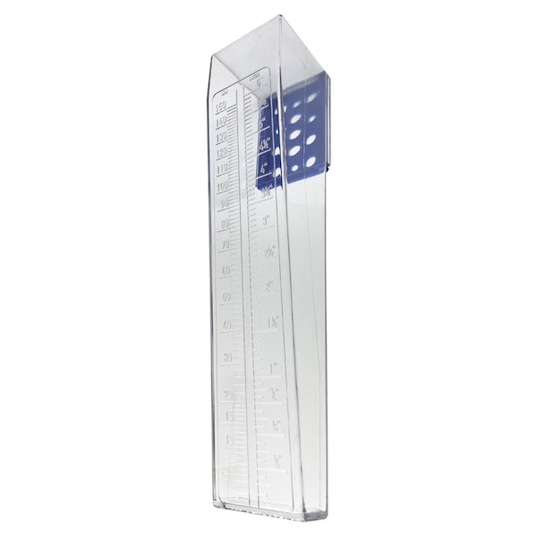 Thrifco Plumbing 6 Inch Heavy Duty Mountable Outdoor Rain Gauge - 8430327