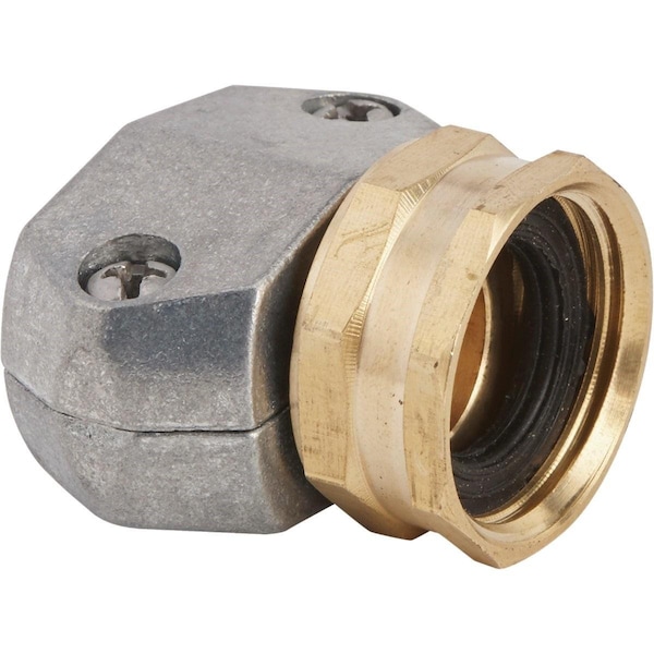 Best Garden 5/8 In. or 3/4 In. Female Metal Hose End Mender Hose Coupling - JR0981
