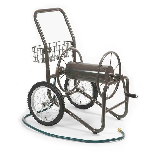 Liberty Garden Portable Hose Cart, Steel, 17 In. Dia. - 2PAZ3