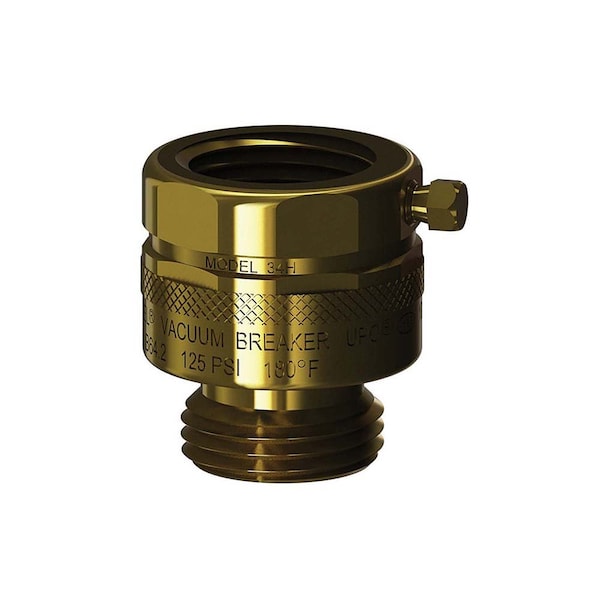 Woodford Manufacturing Add-On Hose Connection, 3/4" Threadsx3 - 34H-BR