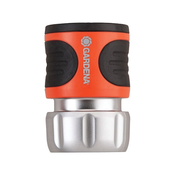 Gardena Gardena 5/8 & 1/2 in. Metal Threaded Female Hose Connector - 39018