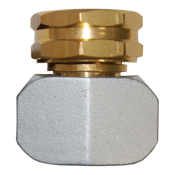 Rugg Rugg  Metal Threaded Female Hose Mender - 30PK - 7690332