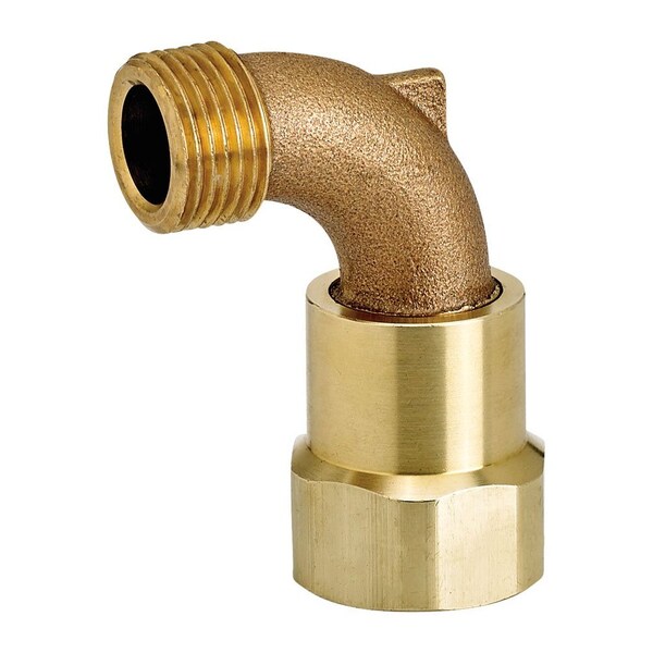 Underhill Products Brass Hose Swivel 1'' FPT x 3/4'' MHT - HS-100
