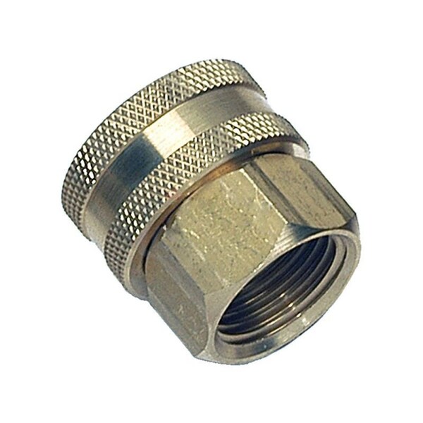 American Imaginations 0.75 in. x 0.75 in. Brass Hose Adapter - AI-38721