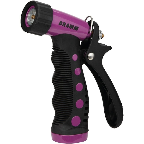 Dramm Heavy-Duty Metal Pistol Nozzle, Berry - 60-12726