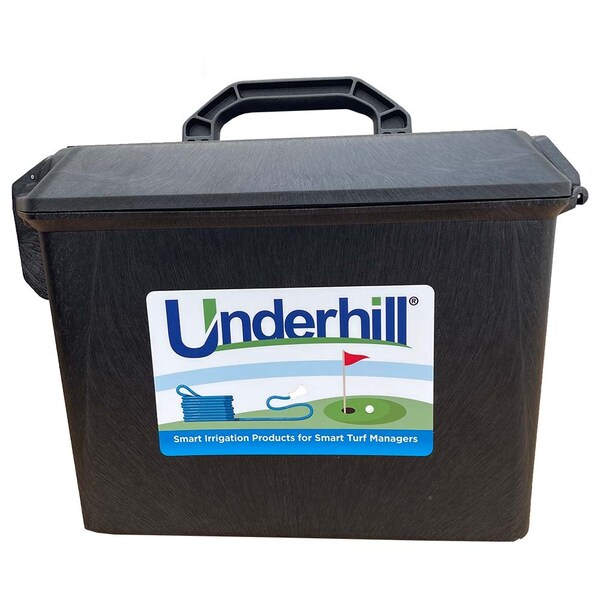 Underhill Products Hose Caddie Add On Tool Box, Fits Course Caddie or Field Caddie, Includes Mounting Hardware - HC-TRL-TOOL