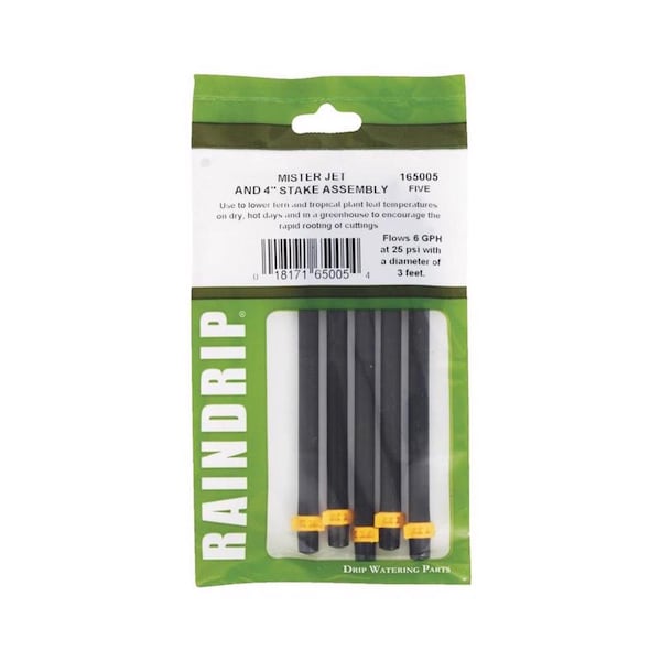 Raindrip Raindrip Full-Circle Drip Irrigation Bubbler 6 gph 5 pk - 165005B