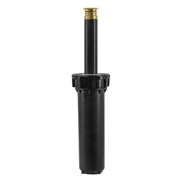 Pipers Pit 4 in. Professional Pressure Regulated Spray Head Sprinkler w/Brass Half Pattern Twin Spray Nozzle - PI3238307