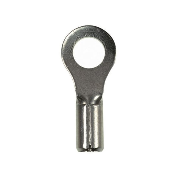 Terminal de anillo no aislado Panduit de calibre 16-14, para tornillo #8, paquete de 1000, voltaje máximo 2000V - P14-8RHT6-M