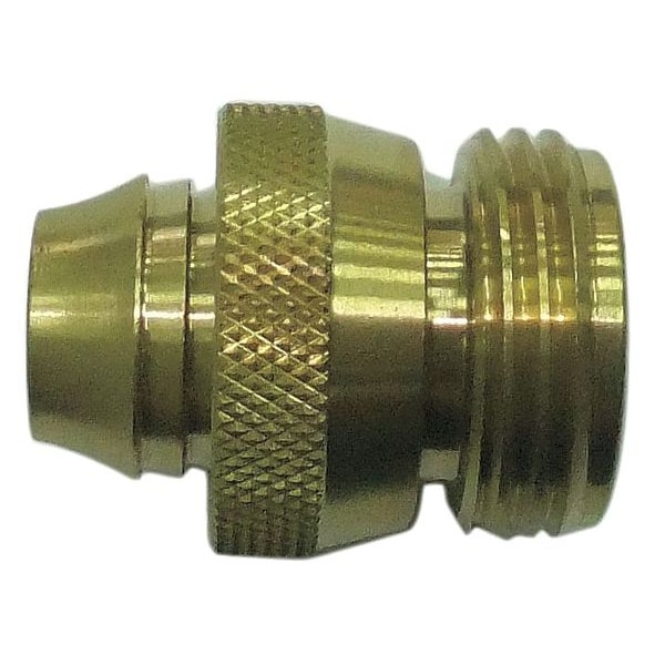 Westward Hose Connector, Male, Brass, 100 psi - 20KP37