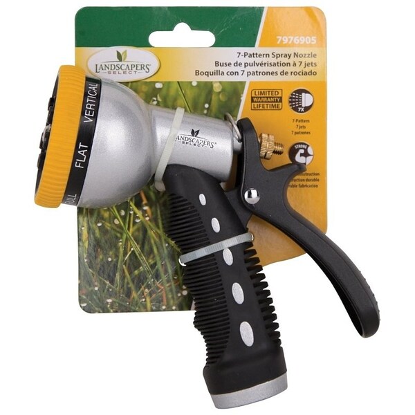 Landscapers Select Spray Nozzle, Female, Metal, Black - YM7674