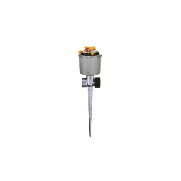 Quality Valve And Sprinkler Plastic Non-Tipping Base Rotating Sprinkler 5024 sq ft - 525030
