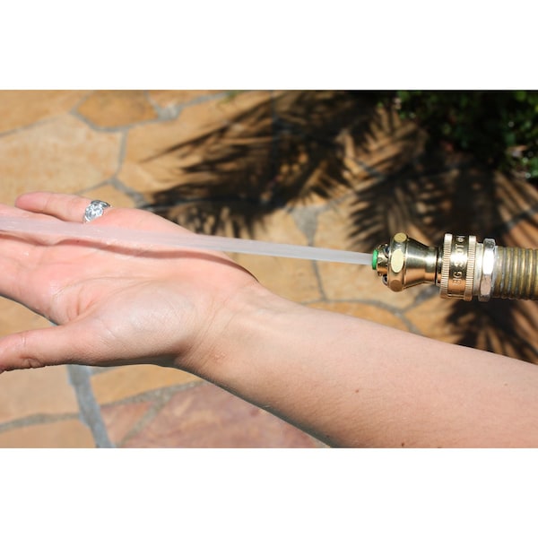 Little Big Shot Little Big Shot 3 Pattern Adjustable Continuous Brass Hose Nozzle - LBS-106
