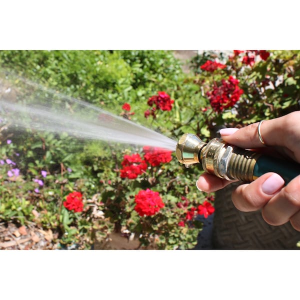 Little Big Shot Little Big Shot 3 Pattern Adjustable Continuous Brass Hose Nozzle - LBS-106
