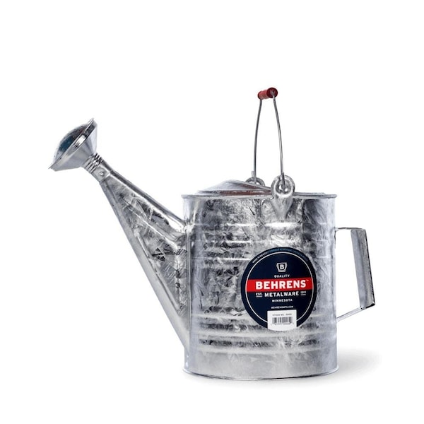 Behrens 2 Gallon Watering Can, Classic, Hot Dipped Steel - 208