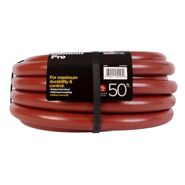 Fiskars Gilmour Pro 3/4 in. D X 50 ft. L Heavy Duty Professional Grade Garden Hose - 840501-1004