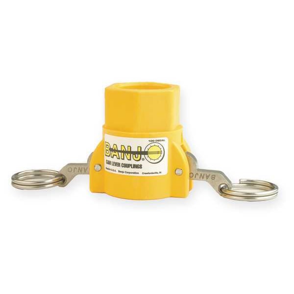 Banjo Hose to Cam Lever Adapter, Double Female - GHFT075D