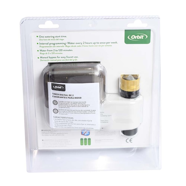 Thrifco Plumbing 62040 Hose Faucet Rotary Time - 8430320