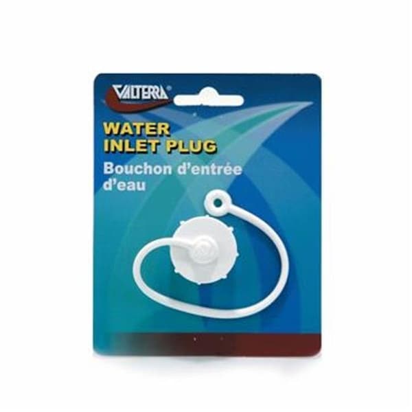 Valterra VALTERRA LLC T10201EVP 0.75 In. Male Pipe Thread Garden Hose Plug; White - V46-T10201EVP