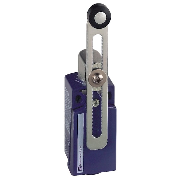 Interruptor de límite Telemecanique Sensors, palanca de rodillo, rotativo, 1NC/1NO, Ubicación del actuador: Parte superior - XCKD2145G11