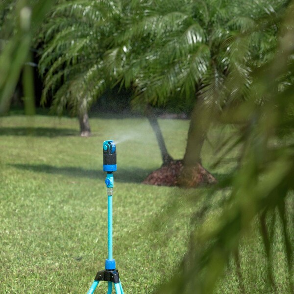 Snow Joe Aqua Joe HD Sprinkler  Mister W Metal Tripod Base - AJ-6PSTB-MAX