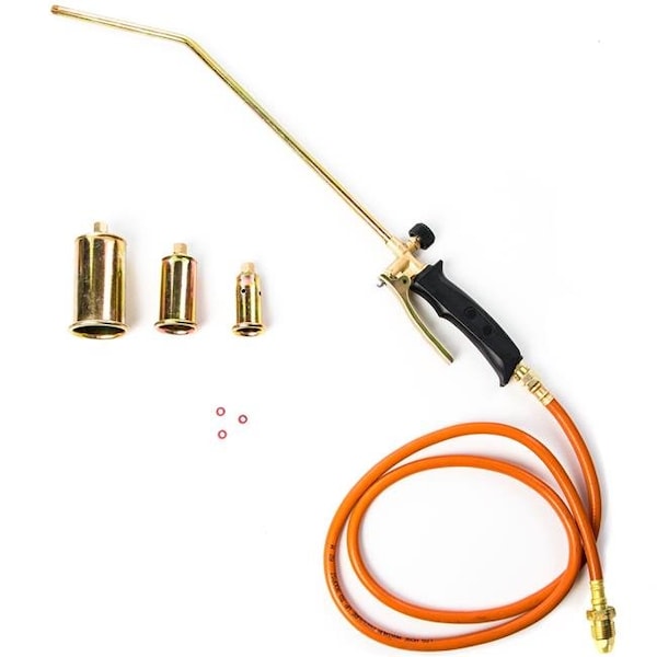 Kapsco Moto Kapsco Moto BURN-666 24 in. Portable Propane Torch Kit with 3x Nozzles - BURN-666