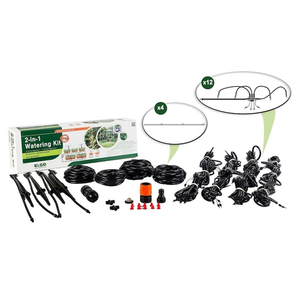 Riverstone Industries 48 ft. Genesis Greenhouse Dripper Kit - RSI-MGS48