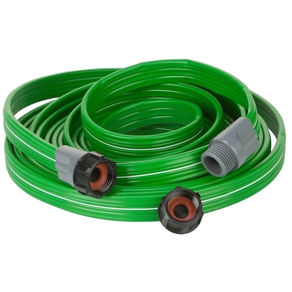Swan ELTECV025 Sprinkler Hose, 25 ft L, Rubber, Black - CELTECV025