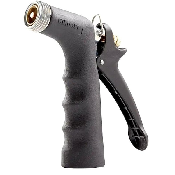 Gilmour Watering Nozzle, GHT, 25 to 5 gpm, AluminumStainless Steel, Black - 805932-1002