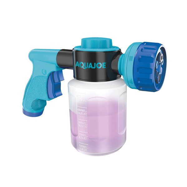 Snow Joe Tornado Series, Hose-Powered Multi Spray Gun w/Quick Change Soap to Water Dial - AJ-MSG-TND