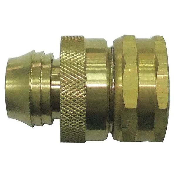Westward Hose Connector, Female, Brass, 100 psi - 20KP41
