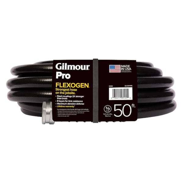 Gilmour Gilmour Pro Flexogen 5/8 in. D X 50 ft. L Professional Grade Garden Hose - 865801-1003