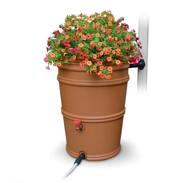 Earthminded EarthMinded PRN1022 45 Gallon RainStation Rain Barrel - Terracotta - PRN1022
