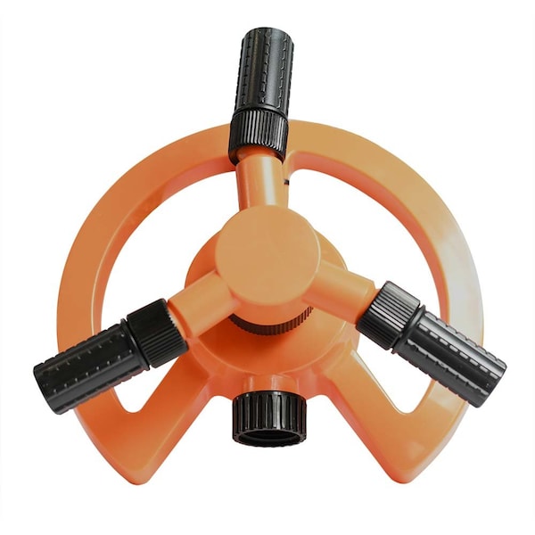 Thrifco Plumbing 14237 Plastic 3-Arm Sprinkler - 8430324