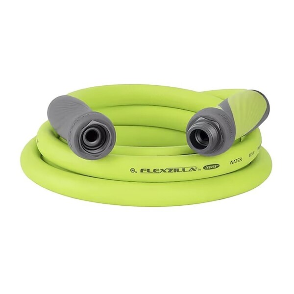 Flexzilla SwivelGrip HFZG510YWS-N/CA Garden Hose, 5/8 in, 10 ft L, GHT, Polymer, Green - HFZG510YWS-CA