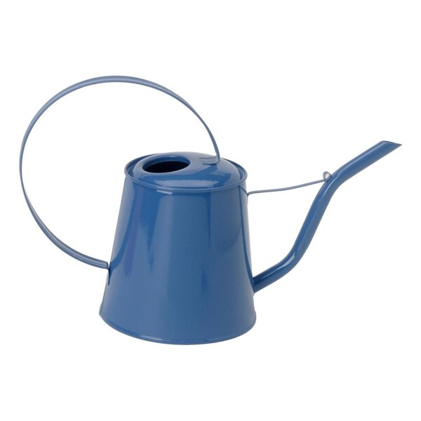 Next2Nature Enameled Galvanized Steel watering can 1 gal. Blue - NE2588675