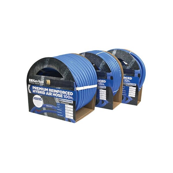 Ken-Tool PREM REINFRCD HYBRID 3/8" HOSE 32' LONG - KT26032