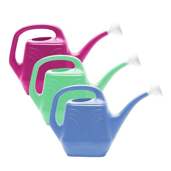 Bloem Classic Series Watering Can, 2 gal Can, Detachable Spout, Plastic, Assorted - JW82-ASST-8