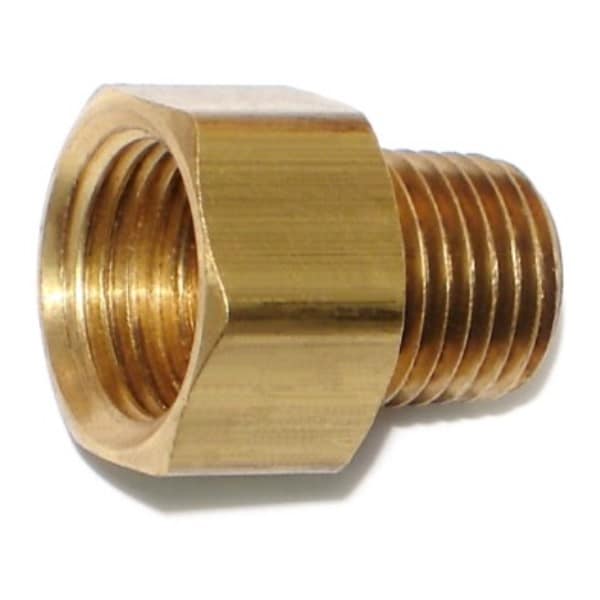 Midwest Fastener 3/8FIP x 1/4 Brass Male Connectors 5PK - 76366