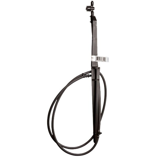 Rain Bird Fan Micro Spray with Tall Staked Riser, 14 in Connection, 0 to 31 gph, Black, PartCircle - MSSTKTQ1SX