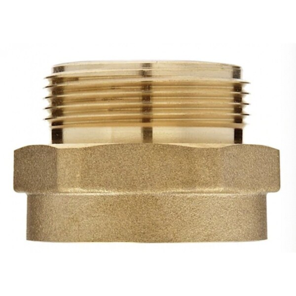 American Imaginations 0.5 in. x 0.75 in. Brass Hose Adapter - AI-35576