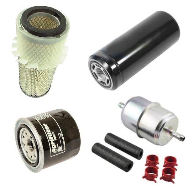 Aic Replacement Parts Filter Kit Fits Bobcat Loader 642B w/Fits Mitsubishi 4G32 Engine 6598903 48426 - 899550-FILTERKIT