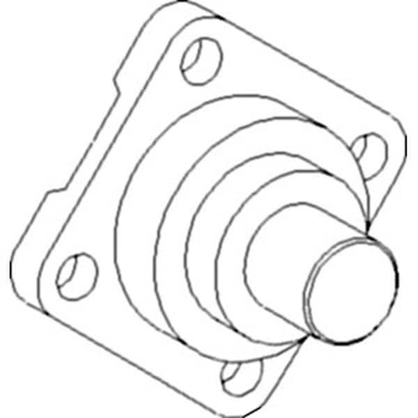 Aftermarket L112110 Replacement MFWD Front Axle King Pin Fits John Deere Tractors 6620 7220 - FRA80-0049